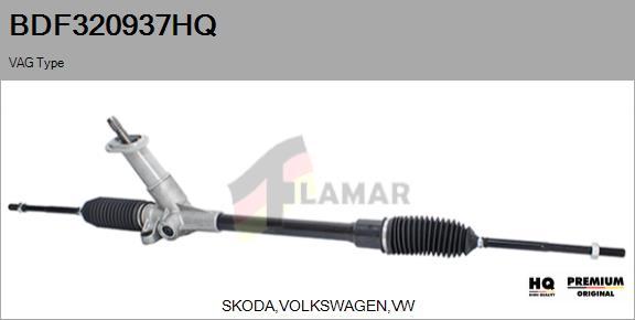 FLAMAR BDF320937HQ - Рулевой механизм, рейка autospares.lv