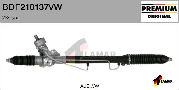 FLAMAR BDF210137VW - Рулевой механизм, рейка autospares.lv