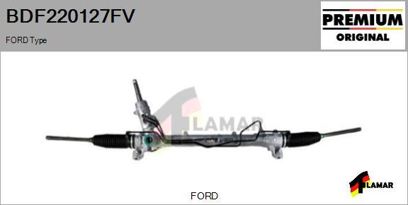 FLAMAR BDF220127FV - Рулевой механизм, рейка autospares.lv