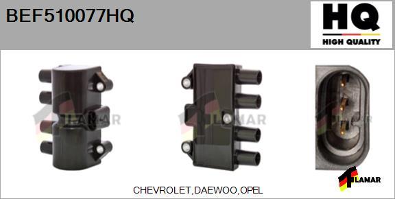 FLAMAR BEF510077HQ - Катушка зажигания autospares.lv