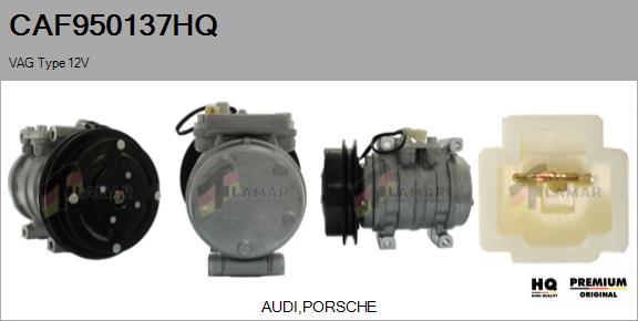 FLAMAR CAF950137HQ - Компрессор кондиционера autospares.lv