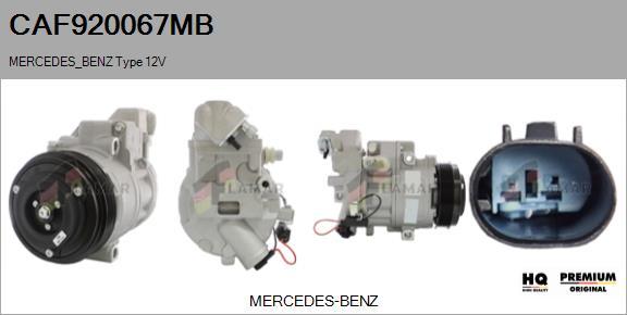 FLAMAR CAF920067MB - Компрессор кондиционера autospares.lv