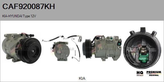 FLAMAR CAF920087KH - Компрессор кондиционера autospares.lv