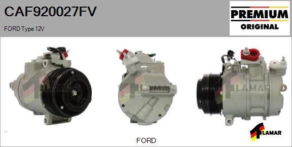 FLAMAR CAF920027FV - Компрессор кондиционера autospares.lv