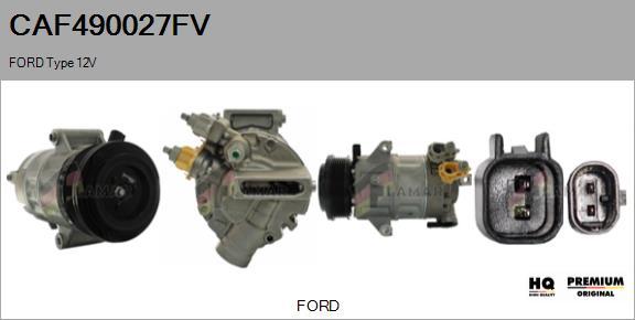 FLAMAR CAF490027FV - Компрессор кондиционера autospares.lv