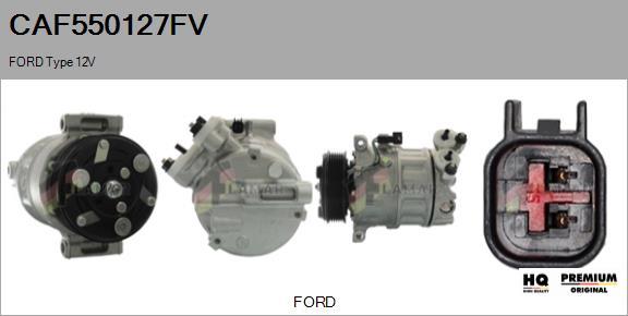 FLAMAR CAF550127FV - Компрессор кондиционера autospares.lv