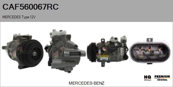 FLAMAR CAF560067RC - Компрессор кондиционера autospares.lv