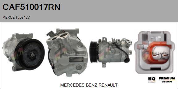 FLAMAR CAF510017RN - Компрессор кондиционера autospares.lv