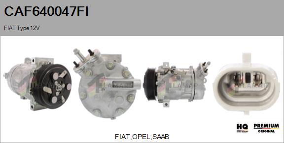 FLAMAR CAF640047FI - Компрессор кондиционера autospares.lv