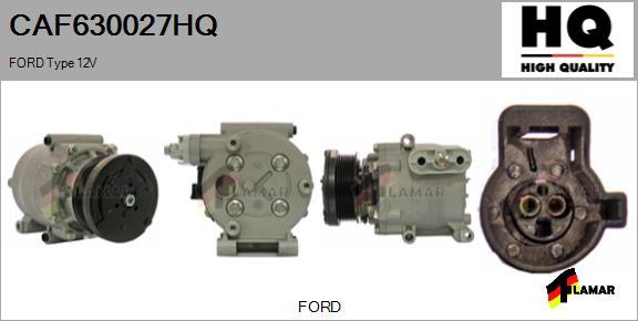 FLAMAR CAF630027HQ - Компрессор кондиционера autospares.lv