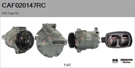 FLAMAR CAF020147RC - Компрессор кондиционера autospares.lv