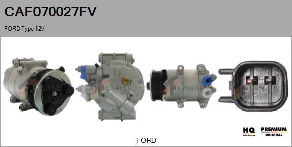 FLAMAR CAF070027FV - Компрессор кондиционера autospares.lv