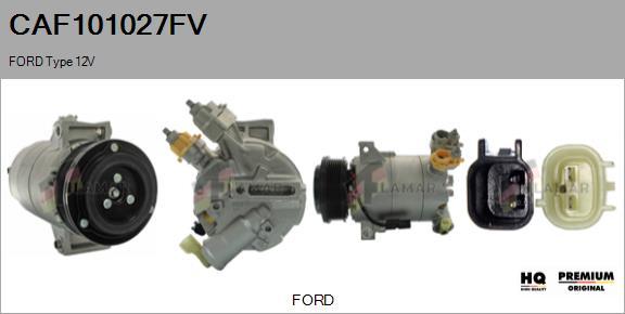 FLAMAR CAF101027FV - Компрессор кондиционера autospares.lv