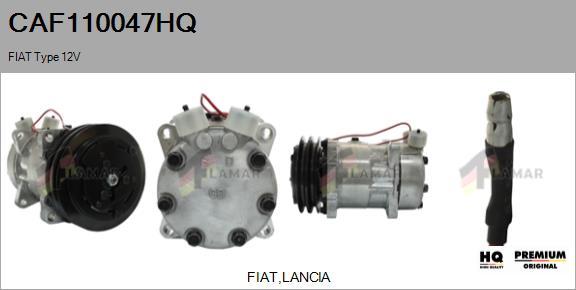 FLAMAR CAF110047HQ - Компрессор кондиционера autospares.lv