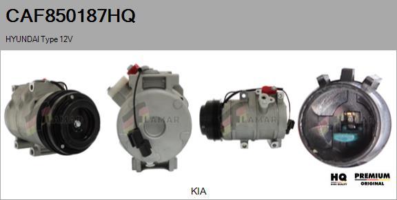 FLAMAR CAF850187HQ - Компрессор кондиционера autospares.lv