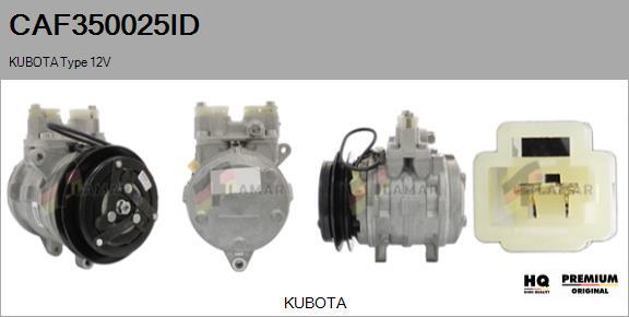 FLAMAR CAF350025ID - Компрессор кондиционера autospares.lv