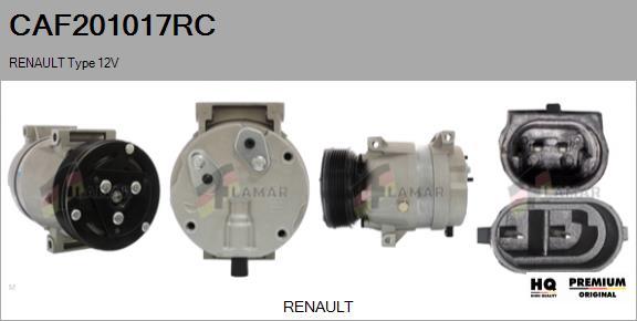 FLAMAR CAF201017RC - Компрессор кондиционера autospares.lv