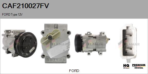 FLAMAR CAF210027FV - Компрессор кондиционера autospares.lv