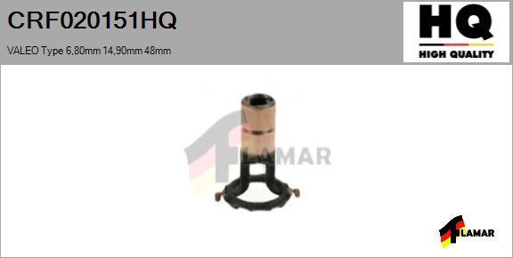 FLAMAR CRF020151HQ - Контактное кольцо, генератор autospares.lv