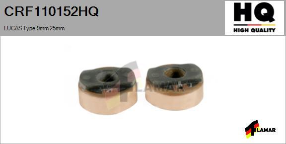 FLAMAR CRF110152HQ - Контактное кольцо, генератор autospares.lv