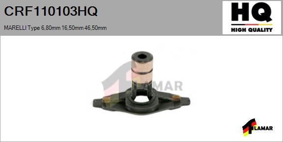 FLAMAR CRF110103HQ - Контактное кольцо, генератор autospares.lv