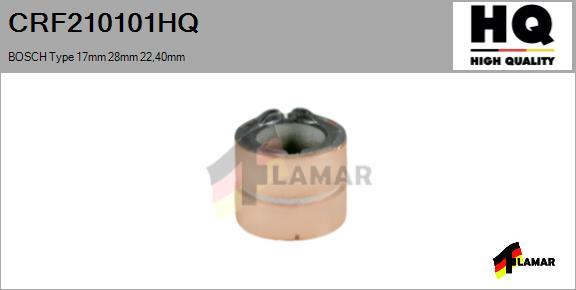 FLAMAR CRF210101HQ - Контактное кольцо, генератор autospares.lv