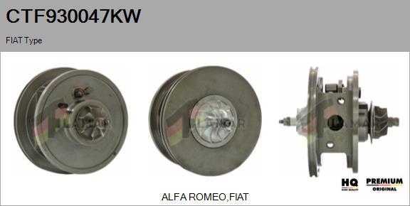 FLAMAR CTF930047KW - Картридж турбины, группа корпуса компрессора autospares.lv