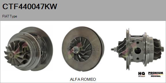 FLAMAR CTF440047KW - Картридж турбины, группа корпуса компрессора autospares.lv