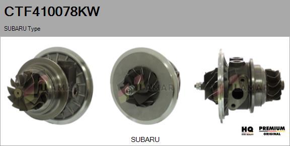 FLAMAR CTF410078KW - Картридж турбины, группа корпуса компрессора autospares.lv