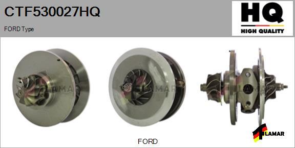 FLAMAR CTF530027HQ - Картридж турбины, группа корпуса компрессора autospares.lv