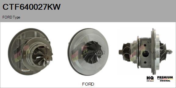 FLAMAR CTF640027KW - Картридж турбины, группа корпуса компрессора autospares.lv