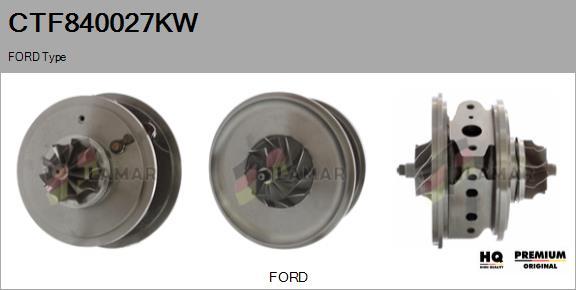 FLAMAR CTF840027KW - Картридж турбины, группа корпуса компрессора autospares.lv