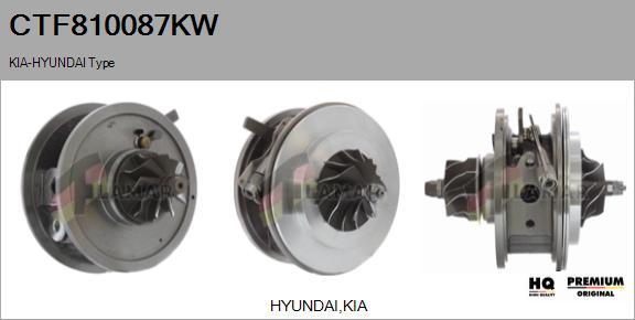 FLAMAR CTF810087KW - Картридж турбины, группа корпуса компрессора autospares.lv