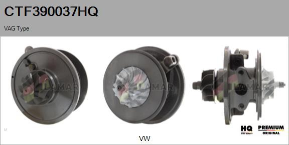 FLAMAR CTF390037HQ - Картридж турбины, группа корпуса компрессора autospares.lv