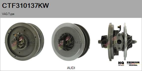 FLAMAR CTF310137KW - Картридж турбины, группа корпуса компрессора autospares.lv