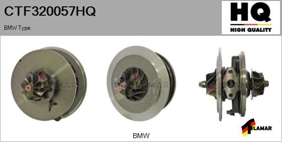 FLAMAR CTF320057HQ - Картридж турбины, группа корпуса компрессора autospares.lv