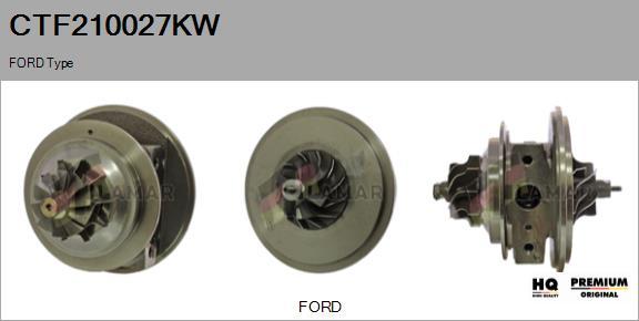 FLAMAR CTF210027KW - Картридж турбины, группа корпуса компрессора autospares.lv