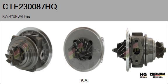 FLAMAR CTF230087HQ - Картридж турбины, группа корпуса компрессора autospares.lv