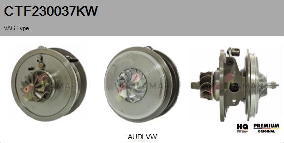 FLAMAR CTF230037KW - Картридж турбины, группа корпуса компрессора autospares.lv