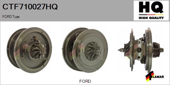 FLAMAR CTF710027HQ - Картридж турбины, группа корпуса компрессора autospares.lv