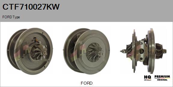 FLAMAR CTF710027KW - Картридж турбины, группа корпуса компрессора autospares.lv