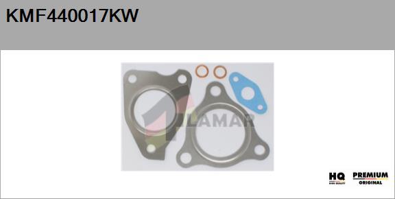 FLAMAR KMF440017KW - Установочный комплект, турбокомпрессор autospares.lv