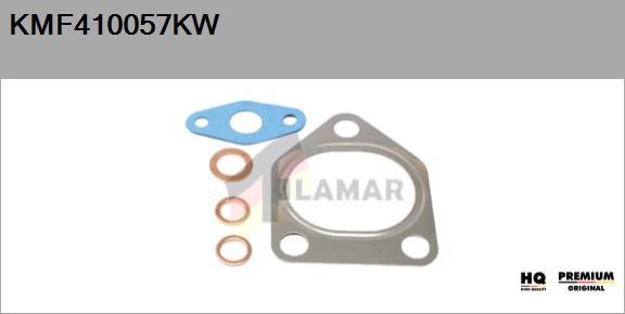 FLAMAR KMF410057KW - Установочный комплект, турбокомпрессор autospares.lv