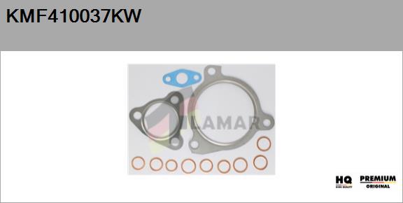 FLAMAR KMF410037KW - Установочный комплект, турбокомпрессор autospares.lv