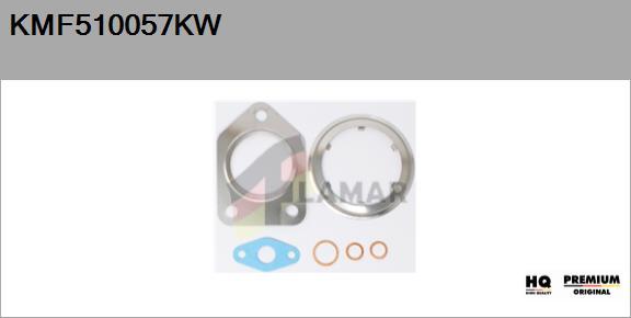 FLAMAR KMF510057KW - Установочный комплект, турбокомпрессор autospares.lv