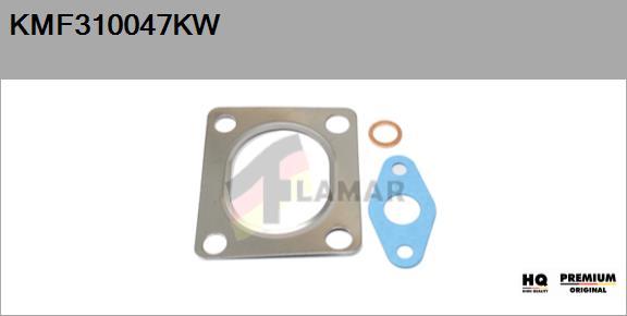 FLAMAR KMF310047KW - Установочный комплект, турбокомпрессор autospares.lv