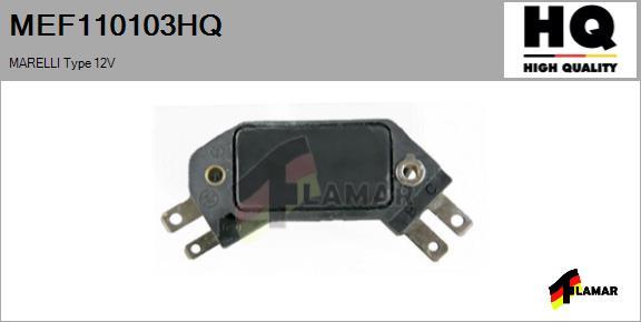 FLAMAR MEF110103HQ - Коммутатор, система зажигания autospares.lv