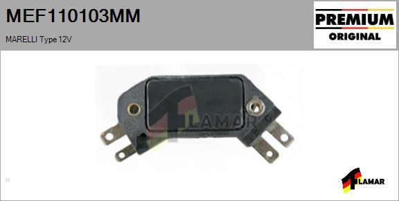 FLAMAR MEF110103MM - Коммутатор, система зажигания autospares.lv