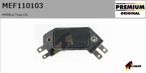 FLAMAR MEF110103
 - Коммутатор, система зажигания autospares.lv