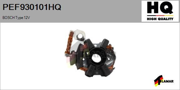 FLAMAR PEF930101HQ - Кронштейн, угольная щетка autospares.lv